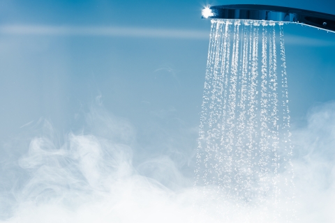 Douche eau chaude